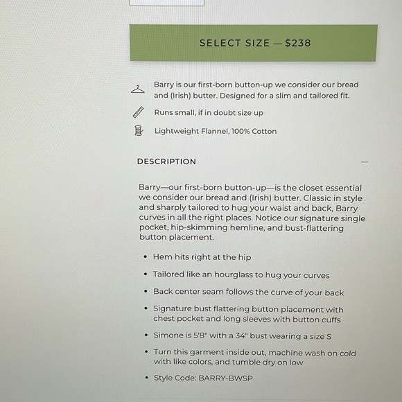 FRANK & EILEEN Barry Flannel Shirt sz S - Picture 6 of 14